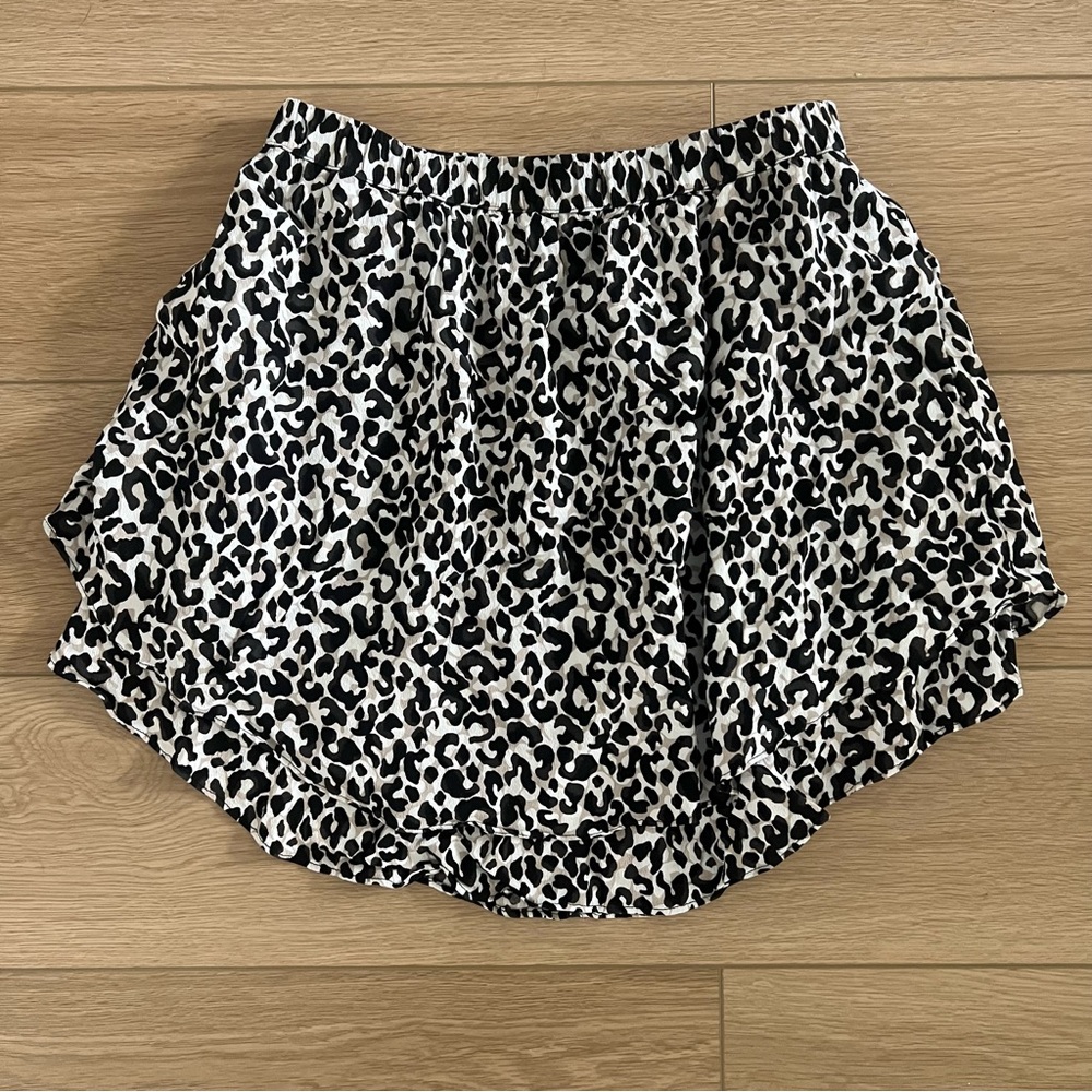 Leopard Print Skirt
